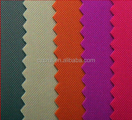 Tejido de nylon/poliamida de Oxford con recubrimiento de PU/PVC 210D/420D, resistente al agua y de larga duración