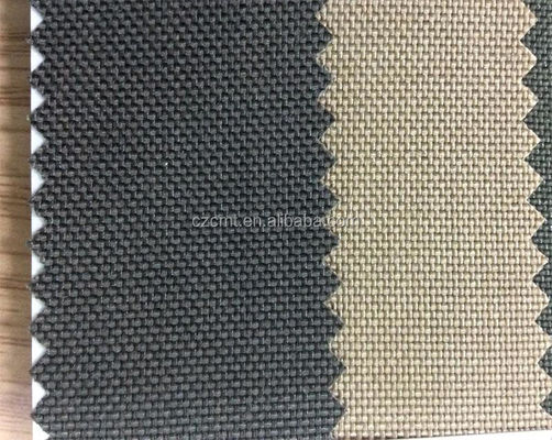 Tejido de nylon balístico de cordura 1000D de peso medio recubierto de PU para una eficiencia impermeable