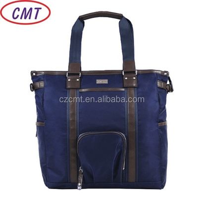 Bolso de mano de actualización CMT Cationic 600d Tejido de poliéster Oxford con diseño moteado