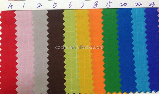 Tejido de nylon con revestimiento en PU flexible y duradero para zapatos 210D