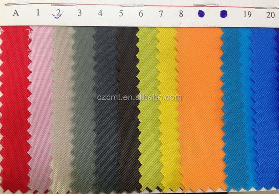 Tejido de nylon con revestimiento en PU flexible y duradero para zapatos 210D