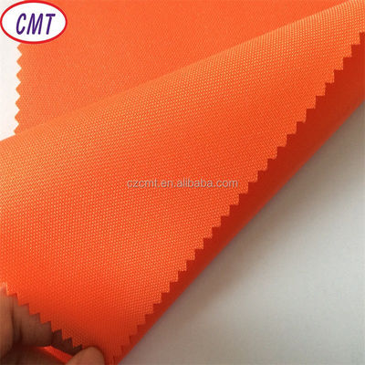 Tejido simple de poliéster impermeable 600Dx600D con recubrimiento de PU Cemento de Changzhou