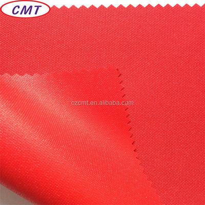 Tejido simple de poliéster impermeable 600Dx600D con recubrimiento de PU Cemento de Changzhou