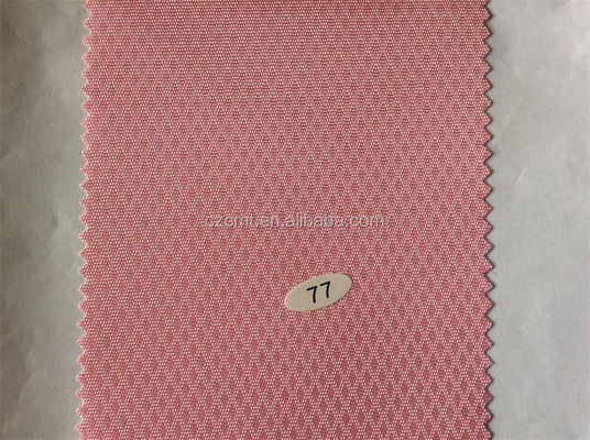 Barras de color rosa recubiertas de diamante Jacquard implícito 100% de poliéster Tejido de Oxford para artículos