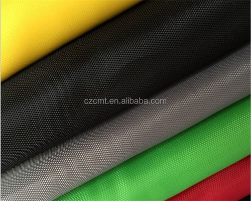 FDY Oxford Fabric 210D/420D/840D/1680D Revestimiento de PVC/PU para productos duraderos y resistentes