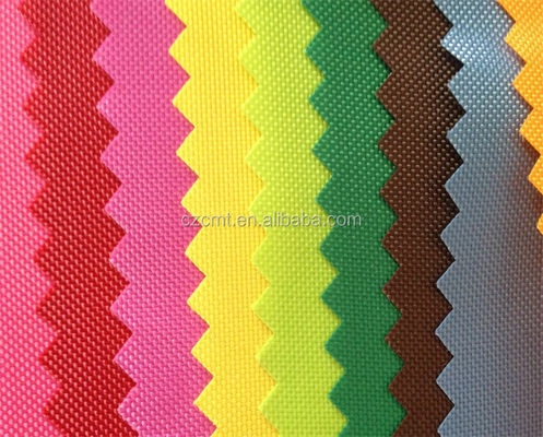 FDY Oxford Fabric 210D/420D/840D/1680D Revestimiento de PVC/PU para productos duraderos y resistentes