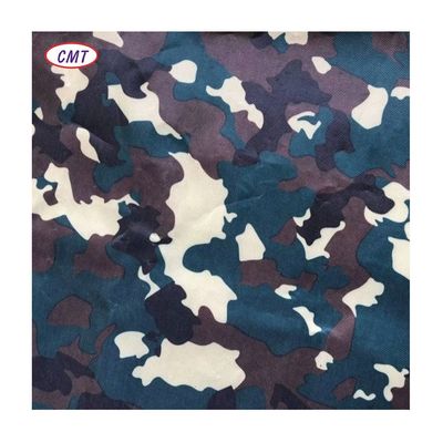 Tejido de Oxford impermeable Camuflaje Impresión Tejido de PU para bolso con tamaño personalizado