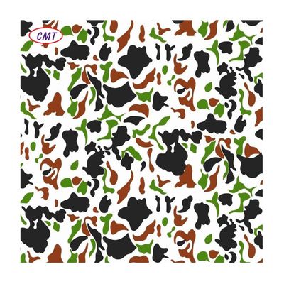 Tejido de Oxford impermeable Camuflaje Impresión Tejido de PU para bolso con tamaño personalizado