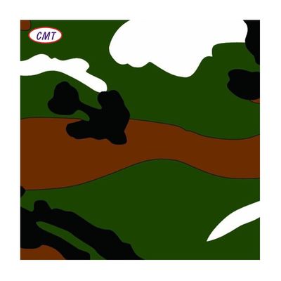Tejido de Oxford impermeable Camuflaje Impresión Tejido de PU para bolso con tamaño personalizado