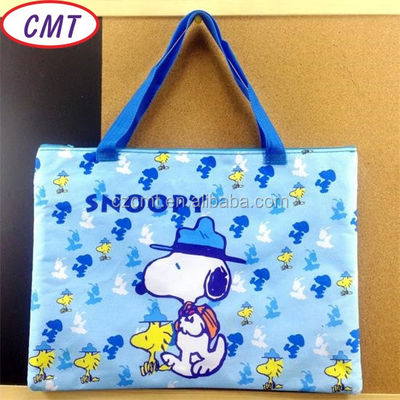 Escoge entre una variedad de anchos 58/60 &quot;Impresión recubierta con tejido de poliéster Snoopy