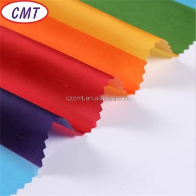 Solicitud de sombrilla de arco iris 210D de tejido de poliéster 100% de espesor medio