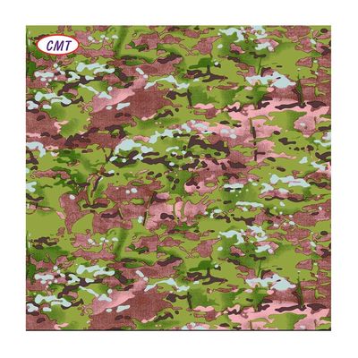 Tejido de cordura de peso medio impreso 500D 1000D en camuflaje de árbol real para equipo táctico