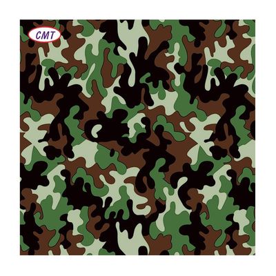 Tejido de oxfordo de revestimiento personalizado para la caza MOQ bajo 1050d Tejido de nylon de camuflaje impreso