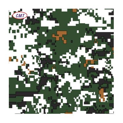 Tejido de oxfordo de revestimiento personalizado para la caza MOQ bajo 1050d Tejido de nylon de camuflaje impreso