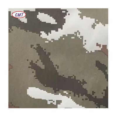 Tejido de camuflaje de nylon de peso medio 500D para prendas de vestir y carpas Número de hilos 1050D*1050D