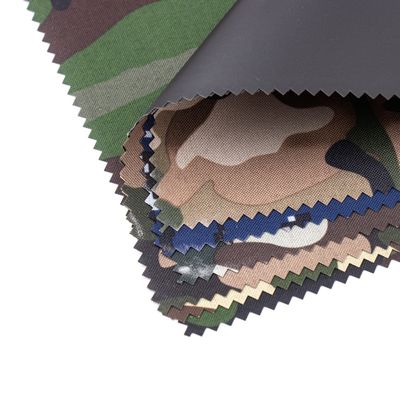 Colores personalizados Tejido camuflado Ripstop Camuflaje Poliéster Algodón Impreso Tejido de Nylon
