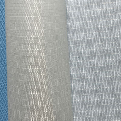 Polyester FDY Ripstop Tejido comprobado de suministro de cemento de Changzhou Tejido recubierto de PU para carpa