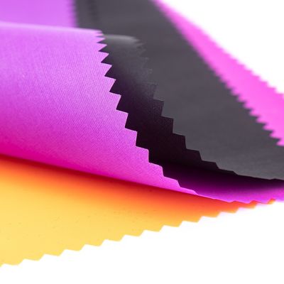 Tejido de poliéster de Oxford con revestimiento de color personalizado Densidad 60T-110T Ancho 58/60