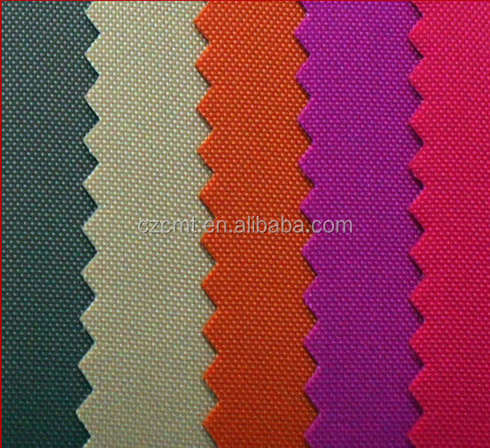 Tejido de nylon/poliamida de Oxford con recubrimiento de PU/PVC 210D/420D, resistente al agua y de larga duración
