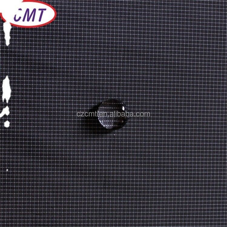 Tejido de poliéster CMT Ripstop para revestimiento densidad de revestimiento 180T Tejido de Oxford 75D Filamento de hilo