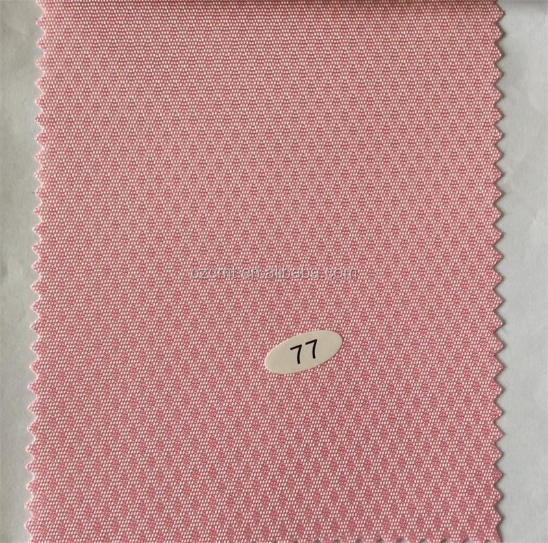 Barras de color rosa recubiertas de diamante Jacquard implícito 100% de poliéster Tejido de Oxford para artículos