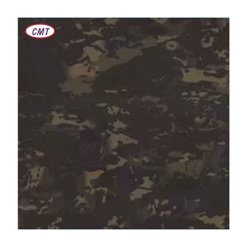 Tejido de Oxford impermeable Camuflaje Impresión Tejido de PU para bolso con tamaño personalizado