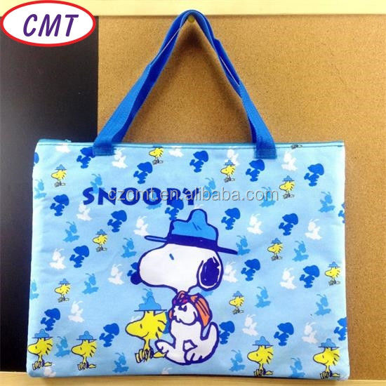 Escoge entre una variedad de anchos 58/60 &quot;Impresión recubierta con tejido de poliéster Snoopy