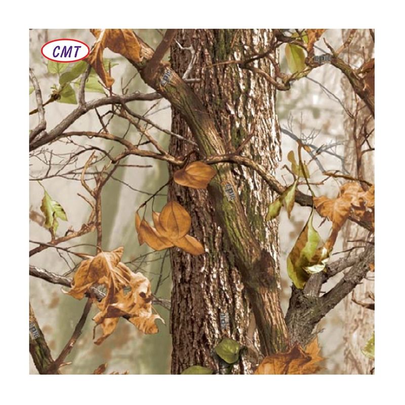 Tejido de cordura de peso medio impreso 500D 1000D en camuflaje de árbol real para equipo táctico